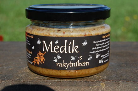 Medík s rakytníkem 250g